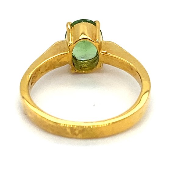 Certified Tsavorite 1.87ct Solid 18K Gold Ring - Picture 5 of 8